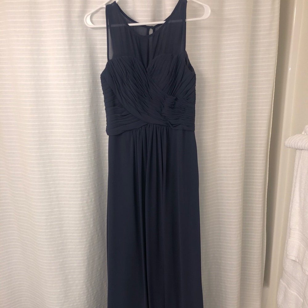 Purple/grey long dress